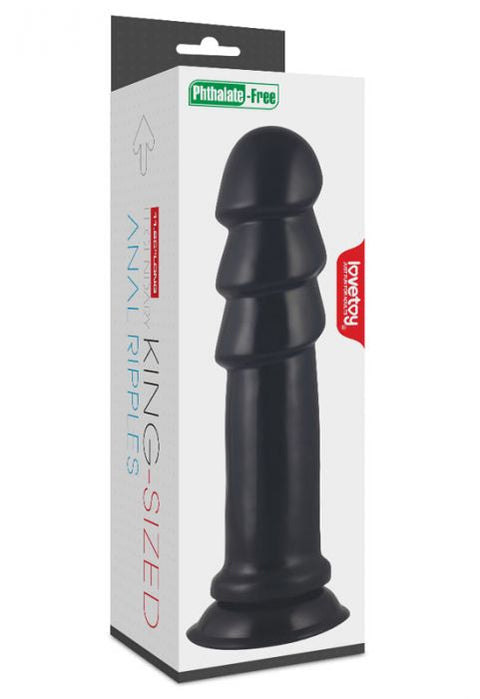 Lovetoy King Sized Anal Ripples Mega Butt Plug Butt Plugs