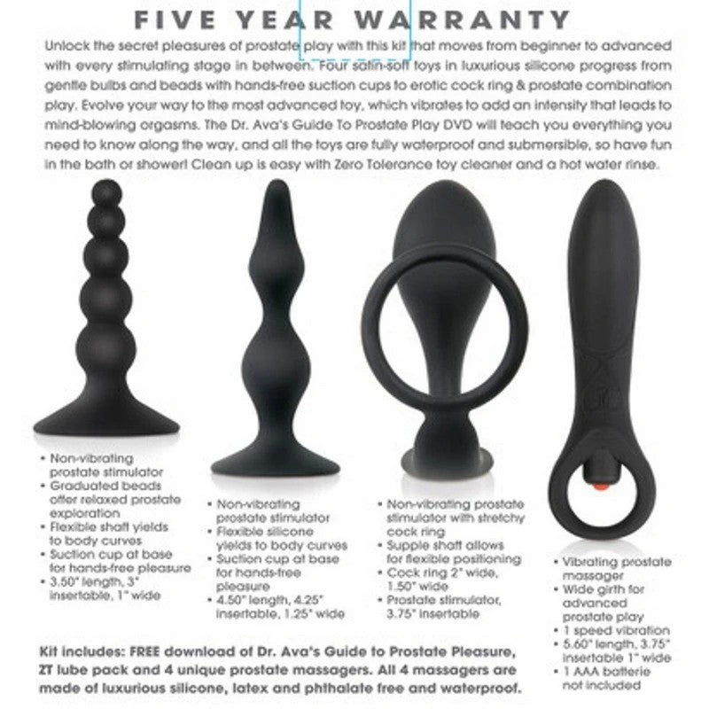 Zero Tolerance Intro to Prostate Massager Kit Prostate Toys