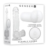 Gender X CLEARLY COMBO - Crystal-Clear Pleasure for Elevated Intimacy Sex Kits