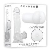 Gender X CLEARLY COMBO - Crystal-Clear Pleasure for Elevated Intimacy Sex Kits