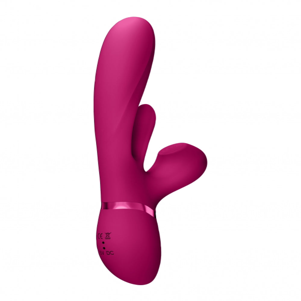 Kura - Thrusting G-Spot Vibrator with Flapping Tongue Rabbit Vibrators
