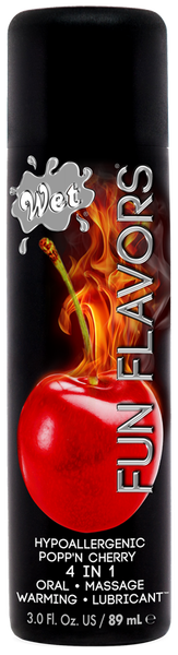 Wet Fun Flavors Water Soluble Adult Lubricant 89 ml Massage Oils and Lubricants