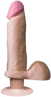 Doc Johnson ULTRASKYN Multi Function Vibrating Dong 8 Inch Vibrating Dildos