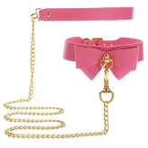 Scala Taboom PU Leather Fetish Collar and Leash