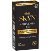 Ansell Supreme Feel 10's Soft and Non Latex Condoms Default Title Condoms