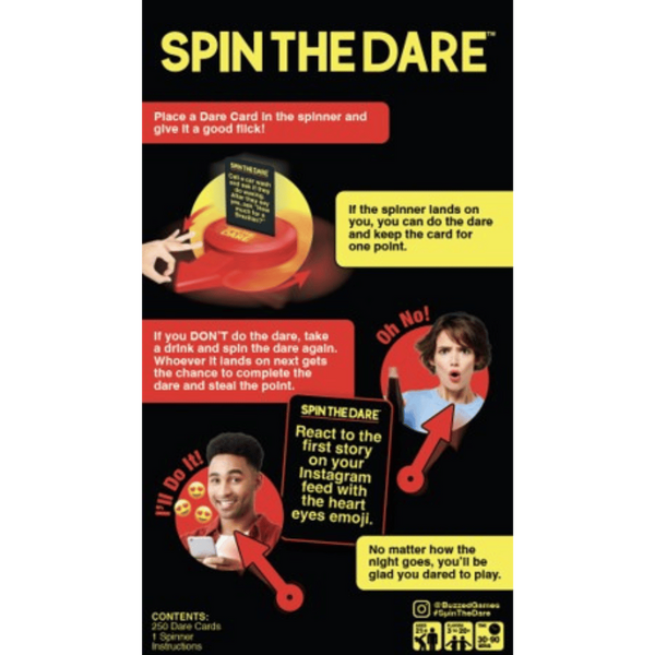 Creative Conceptions Spin The Dare Sex Card Game Default Title Sex Games, Coupons and Tricks