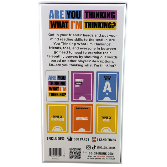 Creative Conceptions Are You Thinking What I'm Thinking? Game - Sex Games, Coupons and Tricks
