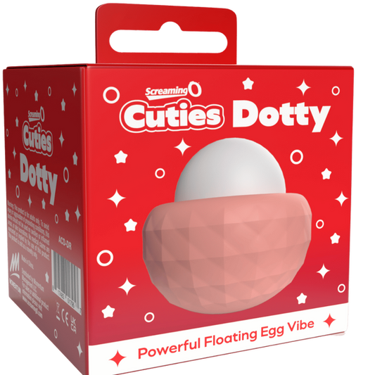 Screaming O Cuties Dotty Rechargeable Floating Egg Vibe Rose Love Eggs and Kegel Exercisers