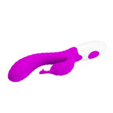 Baile Hyman Multi Functions Thrusting Rabbit Vibrator Purple Rabbit Vibrators