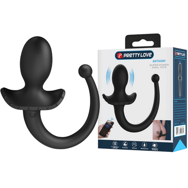 Baile Anthony Vibrating App Control Tail Anal Plug Butt Plugs