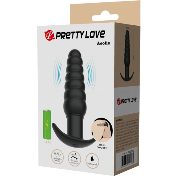 Baile Aeolis Vibrating Silicone Anal Plug Butt Plugs