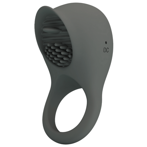 Pretty Love Nimbus 12 Function Master Vibrating Cock Ring Grey Vibrating Cock Rings