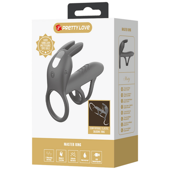 Pretty Love Matty Vibrating Mens Penis Sleeve Penis Sleeves and Extenders