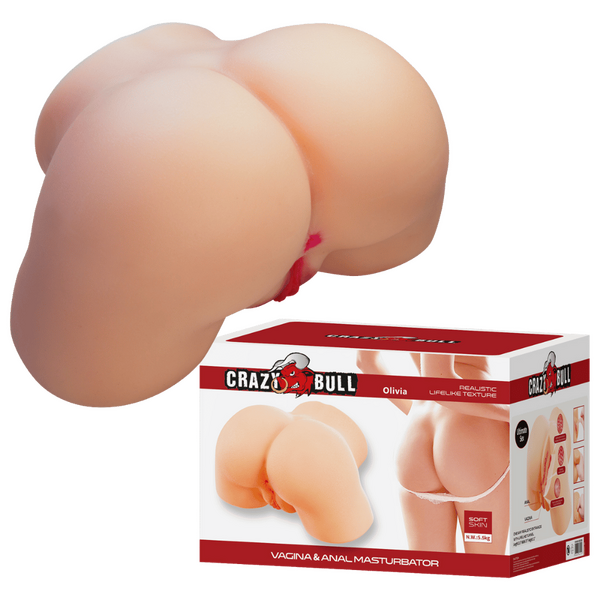 Baile Olivia Realistic Texture Vagina & Anal Masturbator Masturbators and Strokers