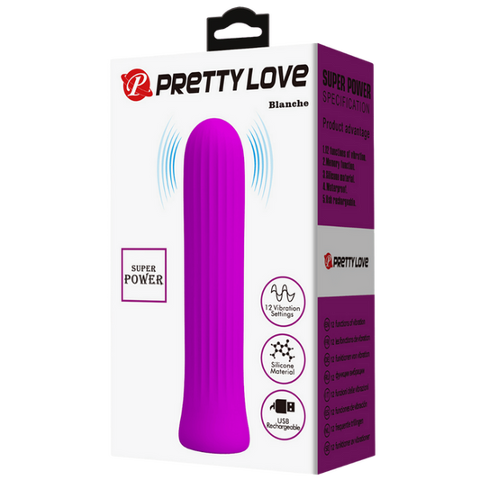 Baile Blanche Rechargeable Bullet Vibrator Pink Bullet Vibrators