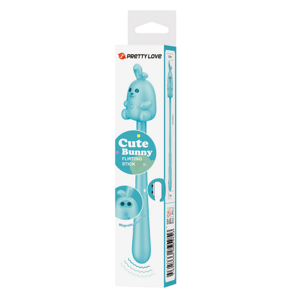 Pretty Love Cute Bunny Flirting Stick Personal Massager Personal Massagers