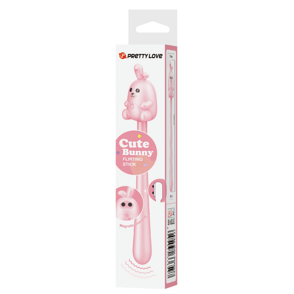 Pretty Love Cute Bunny Flirting Stick Personal Massager Personal Massagers