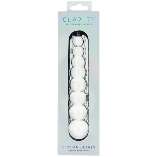 Creative Conceptions Elysian Pearls G-Spot Glass Dildo Default Title Glass Sex Toys