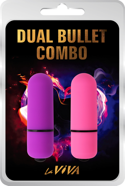 La Viva Dual Adult Bullet Vibrator Combo - Bullet Vibrators