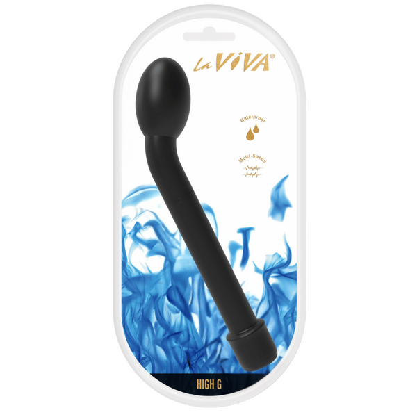 La Viva High G Multi Speed G-Spot Vibrator Black G-Spot Vibrators