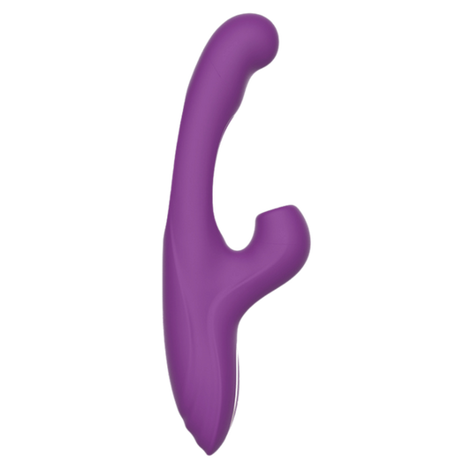 La Viva Viper Clitoral Sucking Flickering Rabbit Vibrator Purple Rabbit Vibrators