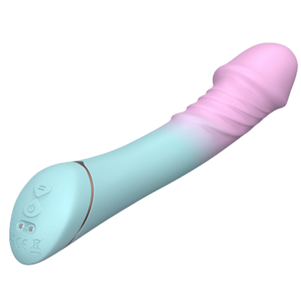 La Viva Rosetta Rechargeable Waterproof G Spot Vibrator Pink / Blue G-Spot Vibrators