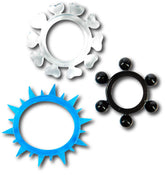Smitten Kings Stretchy Cock Ring Jumbo 3 Pack Cock Ring Sets