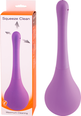 Seven Creations Squeeze Clean Anal Douche Purple Enemas and Douches