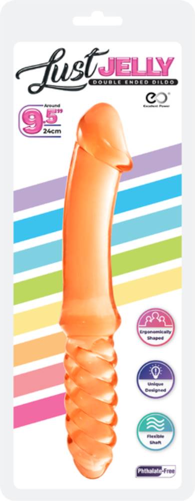 Lust Jelly Double Ended Flexible Shaft Realistic Dildo Realistic Dildos