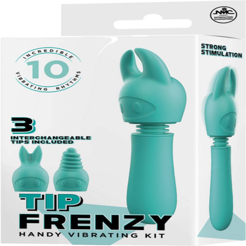 Excellent Power Tip Frenzy 10 Functions Silicone Body Wands Massager Body Wands