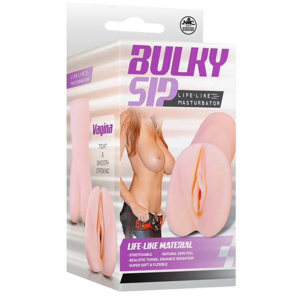 Bulky Sip Super Soft and Flexible Life Like Vagina Masturbator Flesh Masturbators and Strokers