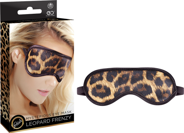 Leopard Frenzy Mysterious Eye Mask Masks And Blindfolds