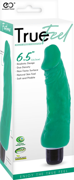 True Feel Trojan Realistic Design Vibrating Dildo Vibrating Dildos