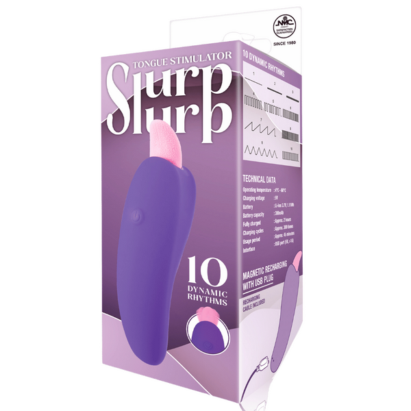 Excellent Power Slurp Slurp Adult Tongue Stimulator Finger and Tongue Vibrators