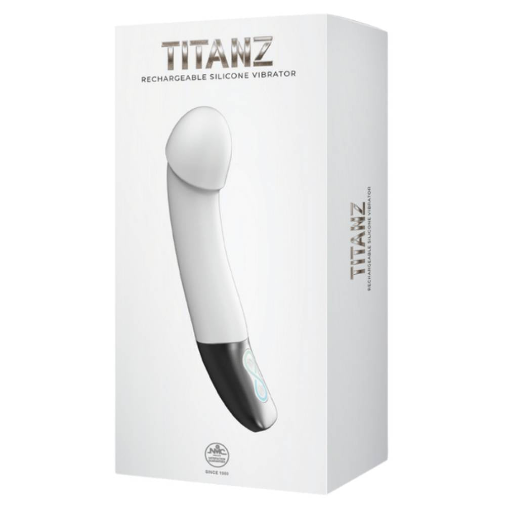 Titanz 10 Functions G-Spot Rechargeable Silicone Vibrator G-Spot Vibrators