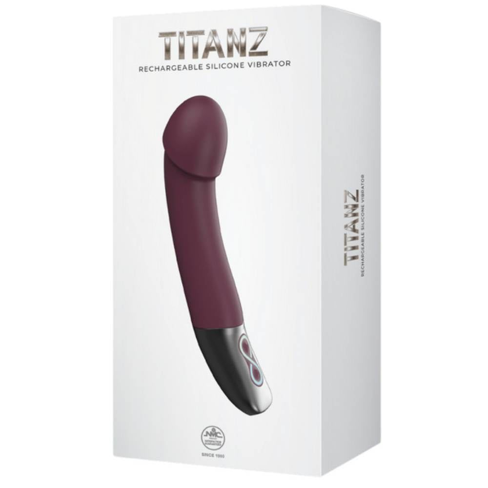 Titanz 10 Functions G-Spot Rechargeable Silicone Vibrator G-Spot Vibrators