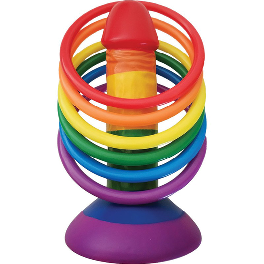 Rainbow Pecker Party Ring Toss - Party Gifts and Novelties