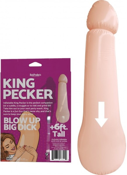 Hott Products King Pecker Penis Shape Inflatable Doll Party Gifts and Novelties