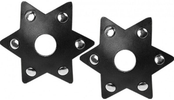 Hott Products Starstruck Nipplicious Erotic Breast Pasties Black Breast and Nipple Toys