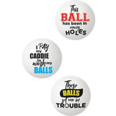 Hott Products Balls Deep Novelty Golf Balls Party Gifts and Novelties