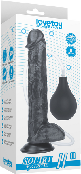 Squirt Extreme Realistic Looking Dong Black Realistic Dildos