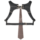 Lovetoy Faux Leather Full Body Bondage Harness Default Title Cuffs And Restraints