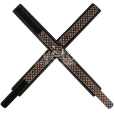 Lovetoy Crossed Shaped Design Fetish Handcuffs Default Title Cuffs And Restraints