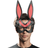 Lovetoy Rebellion Reign Mystery Bondage Bunny Mask Black Red Masks And Blindfolds