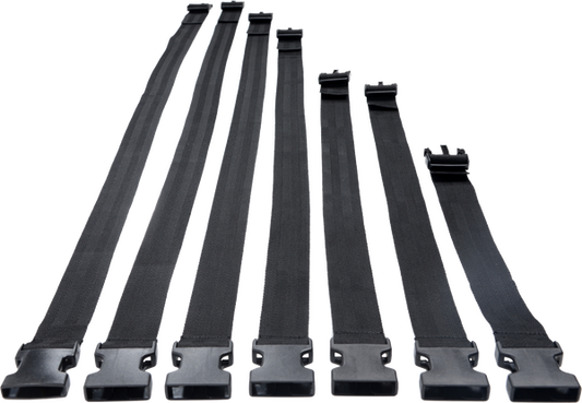 Master Series Subdued Full Body Bondage Strap Set - Cuffs And Restraints