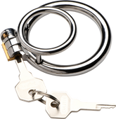 Master Series Locked Cock Locking Cock & Ball Ring Male Chastity