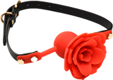 Master Series Blossom Gag Silicone Gag Rose Bondage Gags and Bits