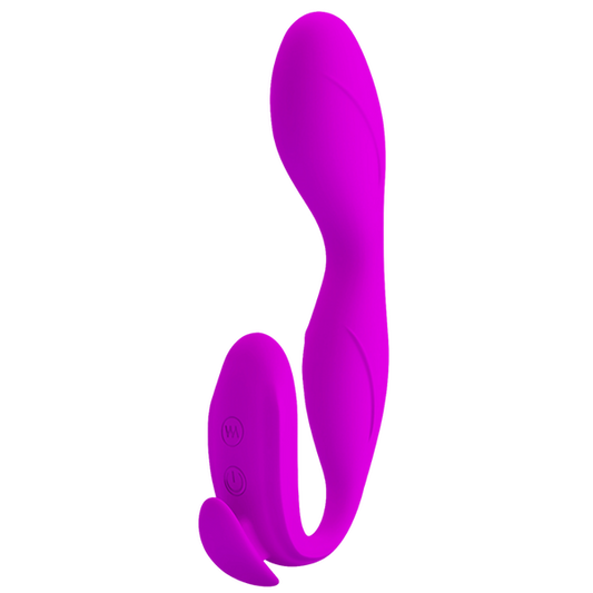 Pretty Love Lust Silicone Clitoral Stimulator Purple Clit Ticklers and Pulsators