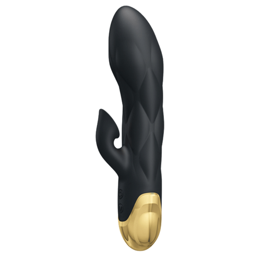 Pretty Love Liberators Rechargeable Rabbit Style Vibrator Black Rabbit Vibrators