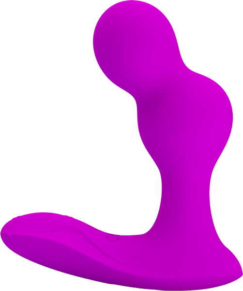 Pretty Love Terrance Flexible Remote Controlled Anal Vibrator Massager Purple Anal Vibrators